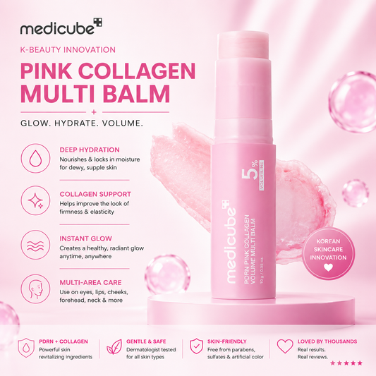 Medicube PDRN Pink Collagen Volume Multi Balm Stick